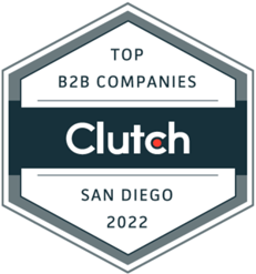 Top B2B Companies Badge | san diego 2022